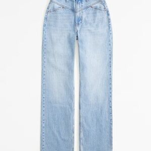 Abercrombie & Fitch Light Blue Flare Jeans